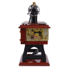 1pc Retro Music Box - Vintage Sewing Machine Shape Home Decoration - Relaxing and Soothing Tunes for Your Desk
