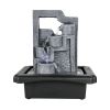 10.6inches Tabletop Water Fountain with Led Light