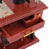 1pc Retro Music Box - Vintage Sewing Machine Shape Home Decoration - Relaxing and Soothing Tunes for Your Desk