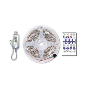 RGB Christmas Tree Decorative Light String (Option: 20m-Bluetooth app control)