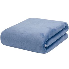 Large Cotton Absorbent Quick Drying Lint Resistant Towel (Option: Blue Grey-80x190cm)