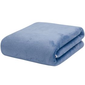 Large Cotton Absorbent Quick Drying Lint Resistant Towel (Option: Blue Grey-100x200cm)