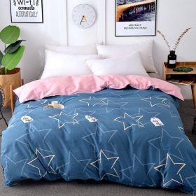 Quilt Cover Single Wholesale Pure Cotton Single Double Student Dormitory Three-piece Set (Option: Shining star-single 3piece set160X210)