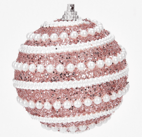 Christmas Tree Decoration Pendant Colorful Ball Christmas Ball 8cm Pendant Hanging Ball Ornament (select: christmas tree decoration-4)